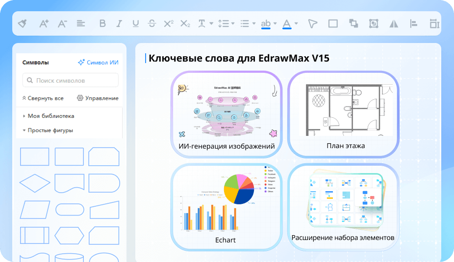 новые функции edrawmax v15