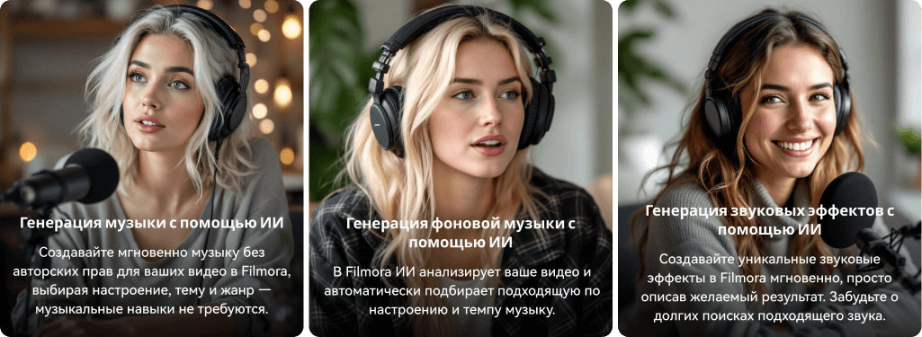 создать уникальный звук с помощью ai