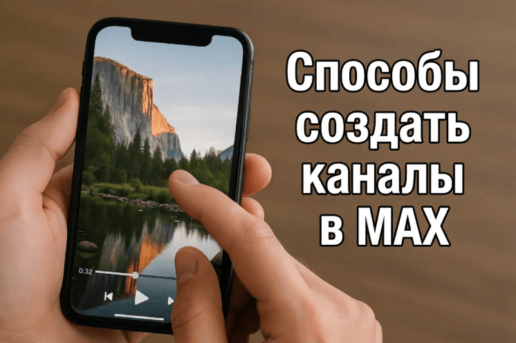 способы создания канала в максе