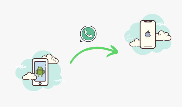 Как перенести WhatsApp с Android на iPhone