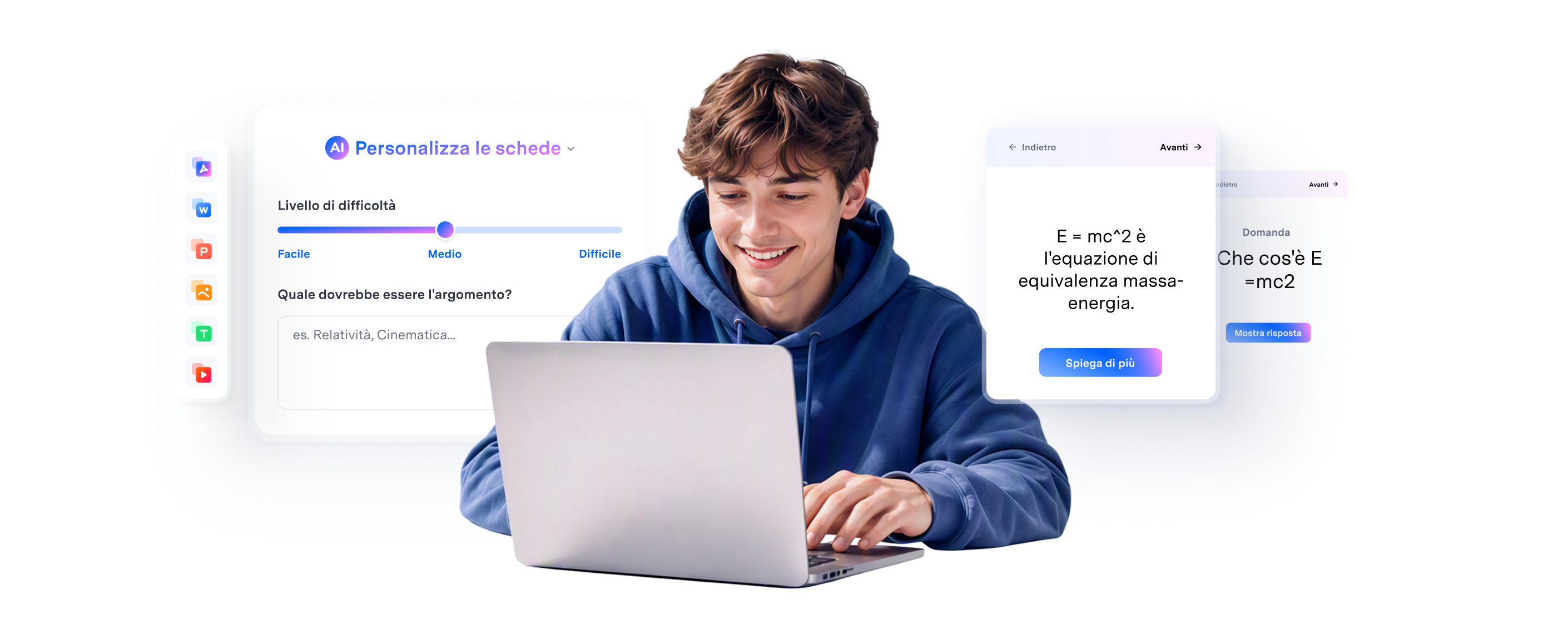 Generatore di flashcard IA da PDF